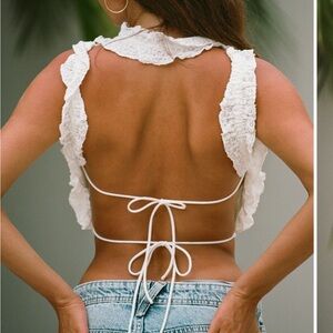 Sabo Skirt NWT Backless Honey Top Size M